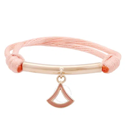 Bvlgari Divas Dream Bracelet In Rose Gold Fabric