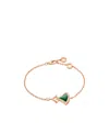 Bvlgari Divas Dream Bracelet In 18 Kt Rose Gold In Yellow