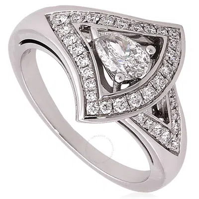 Bvlgari Divas Dream Openwork 18 Kt White Gold Ring