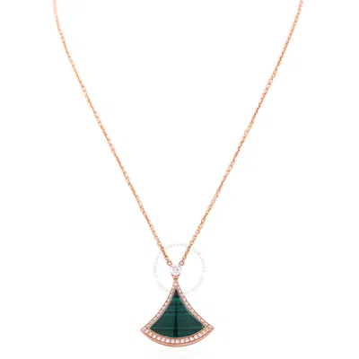 Bvlgari Divas Dream Pendant Necklace In 18 Kt Rose Gold