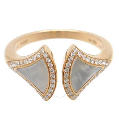 Bvlgari Divas Dream Ring In 18 Kt Rose Gold