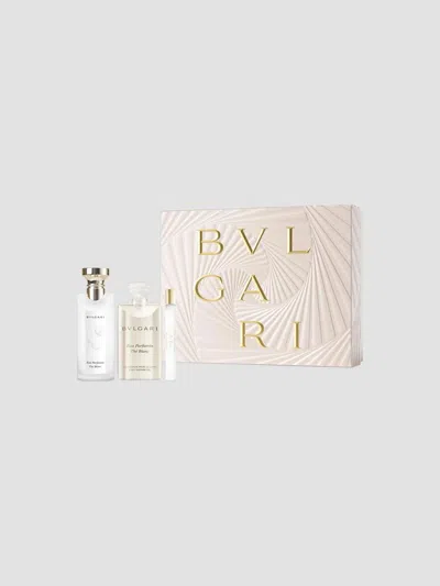 Bvlgari Eau Parfumée Thé Blanc Eau De Toilette 3-piece Gift Set