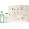 Bvlgari Eau Parfumee The Vert Eau De Toilette Gift Set In Transparent