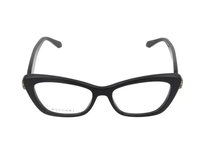 Bvlgari Eyeglasses  Bv50074i 001 53/16/140 In Black