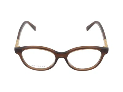Bvlgari Eyeglasses  Bv50083i 050 52/16/140 In Brown
