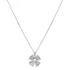 Bvlgari Fiorever 18 Kt White Gold Diamond Necklace