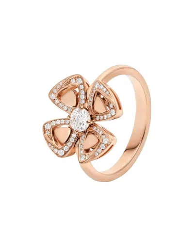Bvlgari Fiorever Ring In Yellow