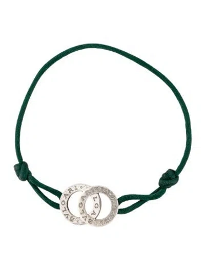 Pre-owned Bvlgari Fortuna Bracelet In Green