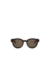 Bvlgari Frame Sunglasses In Brown