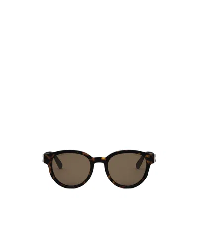 Bvlgari Frame Sunglasses In Brown