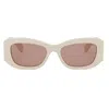 Bvlgari Full Frame Sunglasses In Neutral
