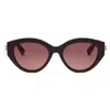 Bvlgari Full Frame Sunglasses In Brown