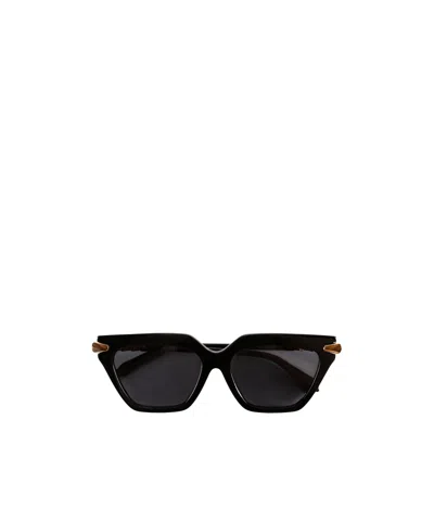 Bvlgari Full Frame Sunglasses In Black