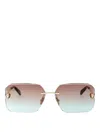 Bvlgari Sunglasses In Gold