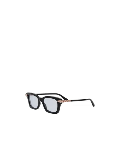 Bvlgari Geometric Flat Mirror In Black