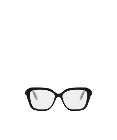 Bvlgari Geometric Frame Plain Mirror In Black