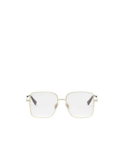 Bvlgari Geometric Frame Plain Mirror In White