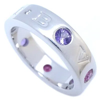 Pre-owned Bvlgari Gold (18k) Band Ring () In Multi