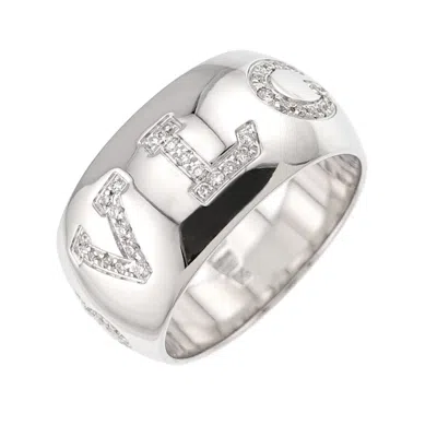 Pre-owned Bvlgari Gold (18k) Band Ring () In Multi