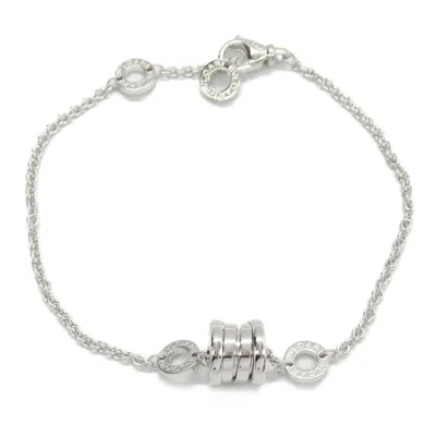 Pre-owned Bvlgari Gold (18k) Charm Bracelet () In Silver