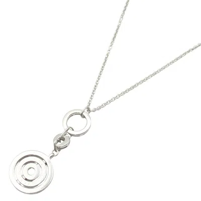 Pre-owned Bvlgari Gold (18k) Necklace () In Silver