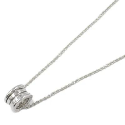 Pre-owned Bvlgari Gold (18k) Necklace () In Silver