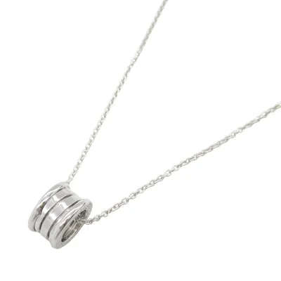 Pre-owned Bvlgari Gold (18k) Necklace () In Silver