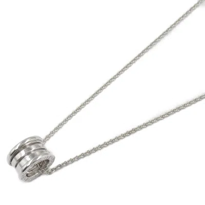 Pre-owned Bvlgari Gold (18k) Necklace () In Silver