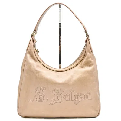 Pre-owned Bvlgari Gold Gold Leather Handbag ()
