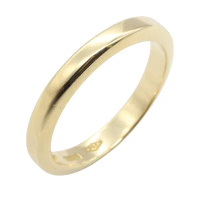 Pre-owned Bvlgari Gold Yellow Gold (18k) Band Ring ()