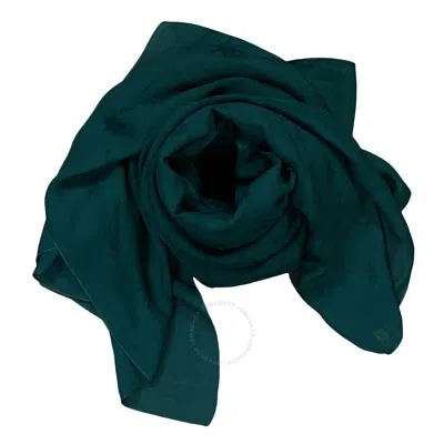 Bvlgari Green Logomania Silk Maxi Stole 245354