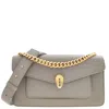 Bvlgari Grey East-west Serpenti Shoulder Bag In Grey