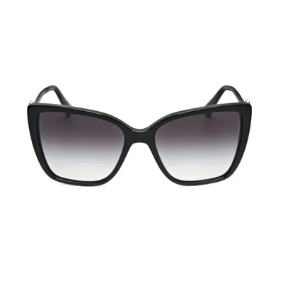 Bvlgari Grey Gradient Butterfly Ladies Sunglasses Bv8247b 501/8g 55 In Pink