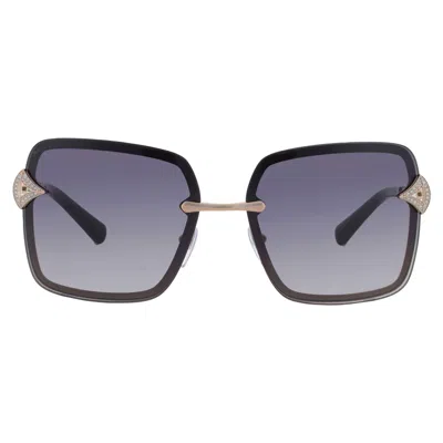 Bvlgari Grey Gradient Square Ladies Sunglasses Bv6167b 20148g 59 In Pattern