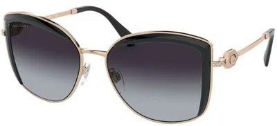 Pre-owned Bvlgari Gucci Gg0818sa Gold/grey Shaded (005) Sunglasses