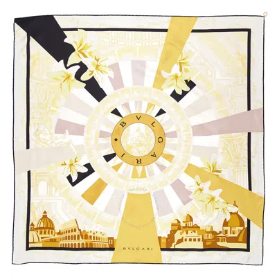 Bvlgari Heritage Silk Twill Square Scarf