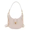Bvlgari Ivory Serpenti Ellipse Leather Shoulder Bag 291639 In White