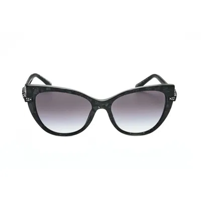 Bvlgari Ladies Black Cat Eye Sunglasses 0bv8236b-54128g