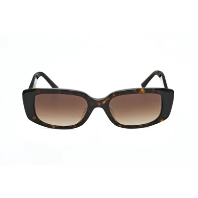 Bvlgari Ladies Brown Rectangular Sunglasses 0bv8259f-501/t3