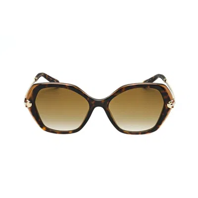 Bvlgari Ladies Brown Square Sunglasses 0bv8241kb-5496t5