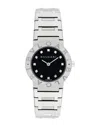 Bvlgari Ladies  Diamond Watch, Circa 2000's (authentic Pre-loved) In Metallic