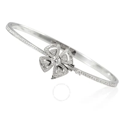 Bvlgari Ladies Fiorever 18k White Gold Bracelet In White/gold Tone