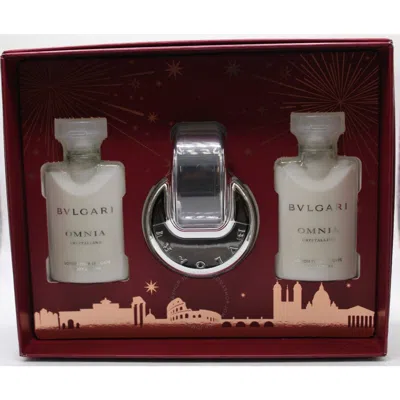 Bvlgari Ladies Omnia Crystalline Gift Set Fragrances 783320418747 In N/a