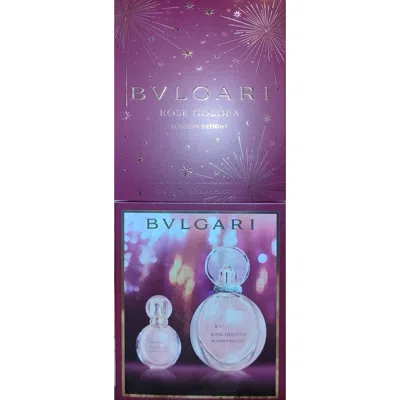 Bvlgari Ladies Rose Goldea Blossom Delight Gift Set Fragrances 783320418754 In Gold / Green / Rose / Rose Gold / Violet / White