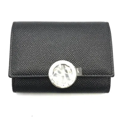 Pre-owned Bvlgari Leather Business Card Case ()