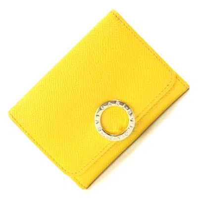 Pre-owned Bvlgari Leather Card Case ()