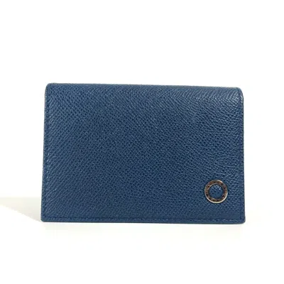 Pre-owned Bvlgari Leather Card Case ()