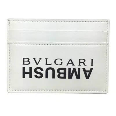 Pre-owned Bvlgari Leather Card Case ()