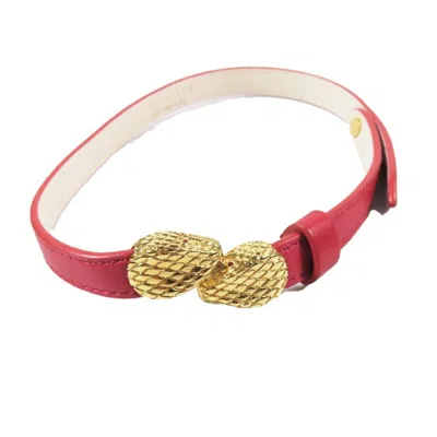 Pre-owned Bvlgari Leather Charm Bracelet () In Multi