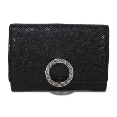 Pre-owned Bvlgari Leather Coin Purse/coin Case ()